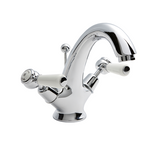 Hudson Reed Topaz Lever with Dome Collar Mono Basin Mixer LP1 with LP1