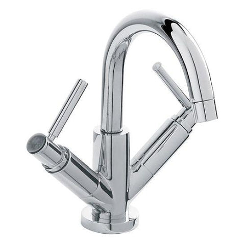 Hudson Reed Tec Lever Mono Basin Mixer Lp1 With Swivel Spout And Waste