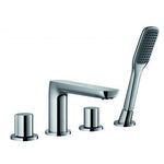 Allore 4-Hole Bath And Shower Mixer With Set