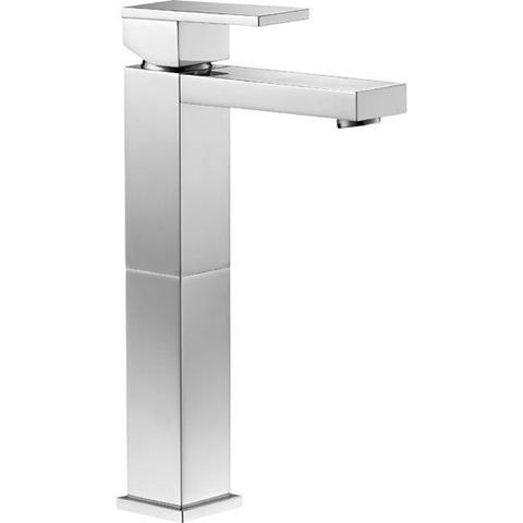Bloque Tall Single Lever Basin Mixer With Clicker Waste