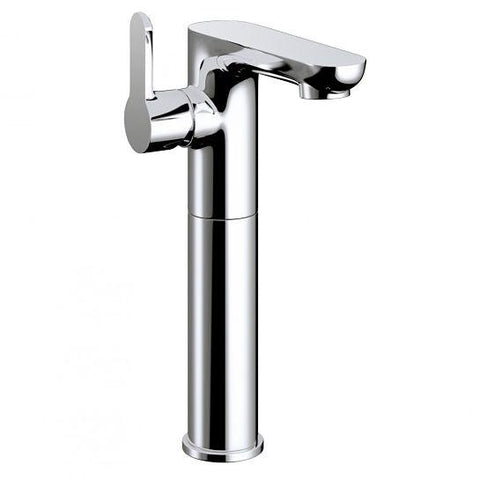 Echo Tall Side Lever Basin Mixer With Clicker Waste