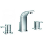 Essence 3 Hole Basin Mixer With Clicker Waste Set
