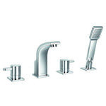 Essence 4 Hole Basin And Shower Mixer With Set