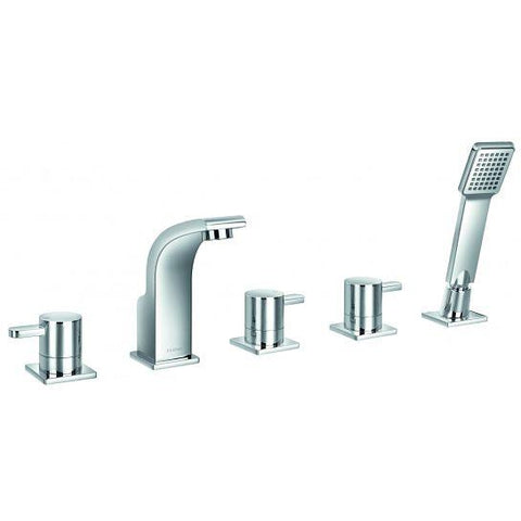 Essence 5 Hole Basin And Shower Mixer With Set