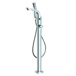 Essence Floor Standing Tall Bath And Shower Mixer With Set