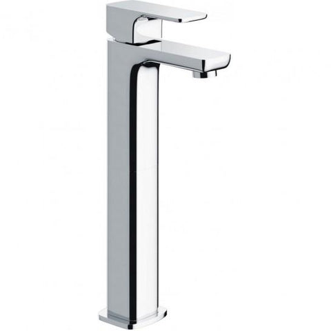 Flite Single Lever Tall Basin Mixer With Clicker Waste