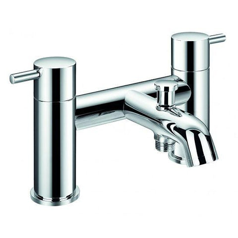 Levo Deck Mounted Bath And Shower Mixer With Hand Set