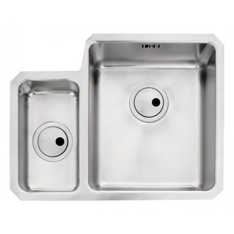 Abode Matrix R25 1.5 Bowl (R/h Or L/h) Sink And Waste Undermounted Sinks