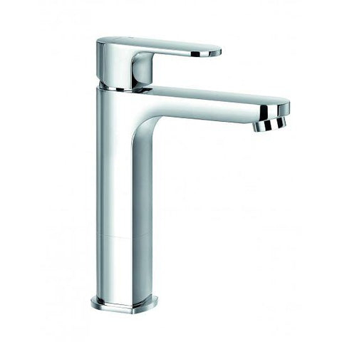 Smart Mid-Height Basin Mixer With Clicker Waste Set