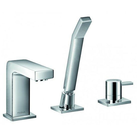 Str8 3-Hole Bath And Shower Mixer With Set