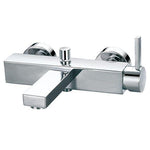 Str8 Wall Mounted Manual Single-Lever Bath And Shower Mixer With Set