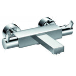 Str8 Wall Mounted Thermostatic Bath And Shower Mixer With Hand-Shower Set