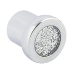 Glitter And Chrome Knob - 24Mm Fitted Handles