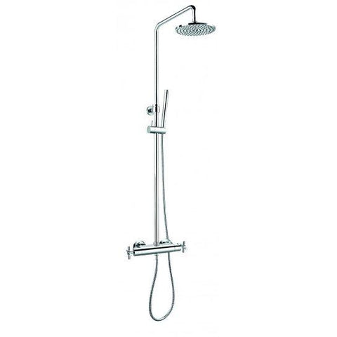 Xl Thermostatic Exposed Shower With Hand-Shower Set And Overhead (Ki020A) Mixers