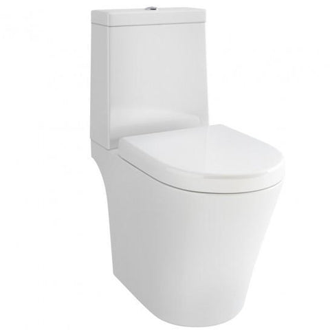 Arco Open-Back Close-Coupled Toilet With Puraplast Soft Close Seat Coupled