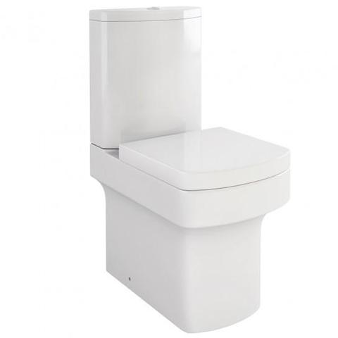 Dekka Close-Coupled Toilet With Puraplast Soft Close Seat Coupled
