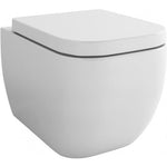 Essence Short Projection Wall Hung Toilet Or Standard Wall-Hung With Luxury Puraplast Seat